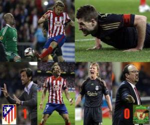 Puzzle de Atletico de Madrid 1 - Liverpool FC 0