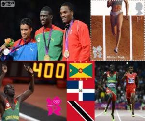 Puzzle de Atletismo 400 m masc LDN 12