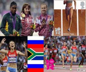 Puzzle de Atletismo 800m fem. LDN12