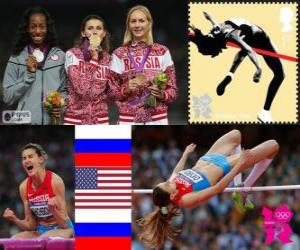 Puzzle de Atletismo saltoaltfem LDN12