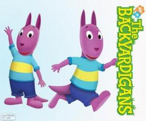 Puzzle de Austin, Los Backyardigans