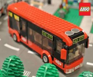 Puzzle de Autobus urbano de Lego