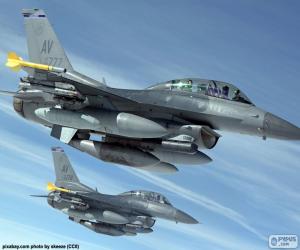 Puzzle de Aviones militares