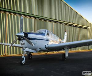 Puzzle de Avioneta blanca