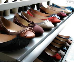 Puzzle de Bailarinas, zapato