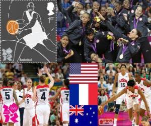 Puzzle de Baloncesto femenino LDN 12
