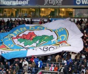 Puzzle de Bandera Blackburn Rovers FC