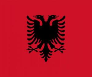 Puzzle de Bandera de Albania