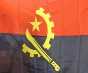 Puzzle de Bandera de Angola