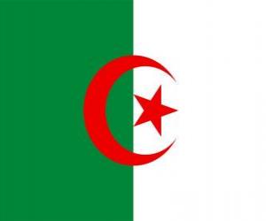 Puzzle de Bandera de Argelia