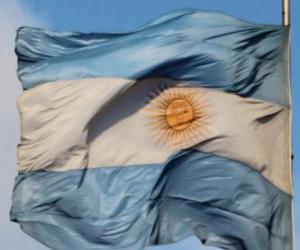 Puzzle de Bandera de Argentina