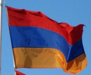 Puzzle de Bandera de Armenia