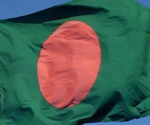 Puzzle de Bandera de Bangladés