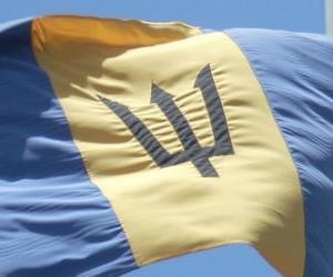 Puzzle de Bandera de Barbados