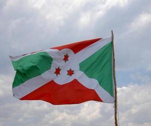 Puzzle de Bandera de Burundi