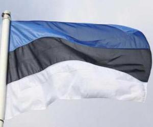 Puzzle de Bandera de Estonia