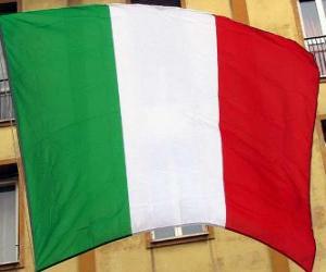 Puzzle de Bandera de Italia