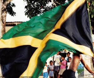 Puzzle de Bandera de Jamaica