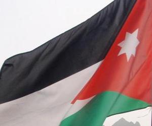 Puzzle de Bandera de Jordania