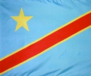 Puzzle de Bandera de la República Democrática del Congo