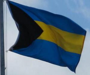 Puzzle de Bandera de las Bahamas
