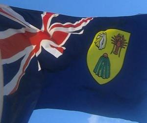 Puzzle de Bandera de las Islas Turcas y Caicos