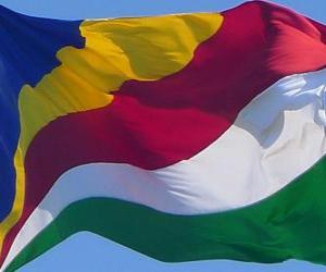 Puzzle de Bandera de las Seychelles