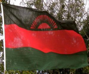 Puzzle de Bandera de Malaui o Malawi