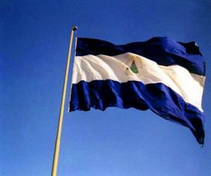 Puzzle de Bandera de Nicaragua