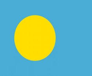 Puzzle de Bandera de Palau