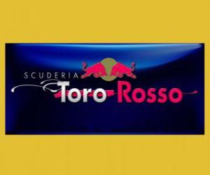 Puzzle de Bandera de Scuderia Toro Rosso F1