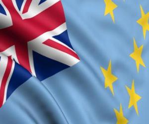 Puzzle de Bandera de Tuvalu