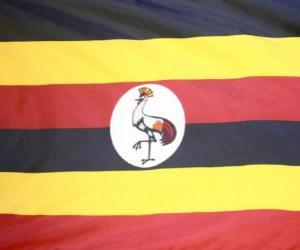Puzzle de Bandera de Uganda
