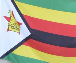 Puzzle de Bandera de Zimbabwe