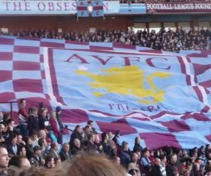 Puzzle de Bandera del Aston Villa FC