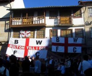 Puzzle de Bandera del Bolton Wanderers F.C.