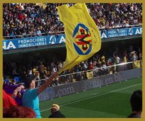 Puzzle de Bandera del Villarreal C.F.