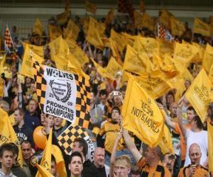 Puzzle de Bandera del Wolverhampton Wanderers F.C.