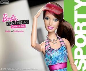 Puzzle de Barbie Fashionista Sporty