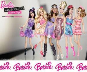 Puzzle de Barbie FASHIONISTAS