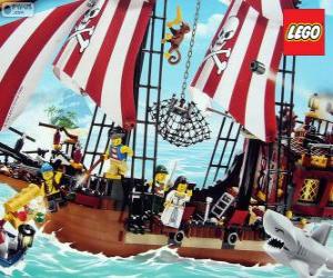 Puzzle de Barco pirata de Lego
