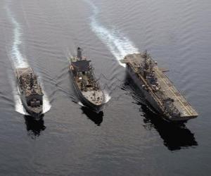 Puzzle de Barcos de guerra