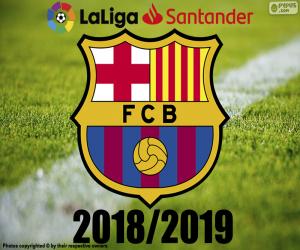 Puzzle de Barça, campeón 2018-2019