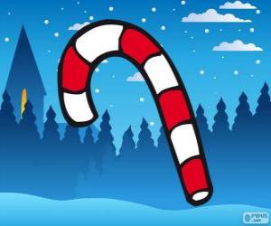 Puzzle de Bastón de caramelo