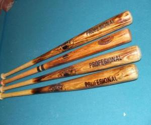 Puzzle de Bates de béisbol