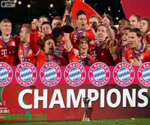 Puzzle de Bayern de Munich, Campeón Mundial de Clubes 2013