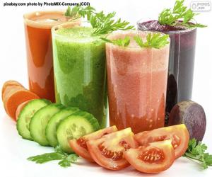 Puzzle de Bebidas vegatales