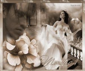 Puzzle de Bella princesa pensado con su querido príncipe