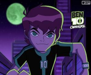 Puzzle de Ben 10 Omniverse en la ciudad