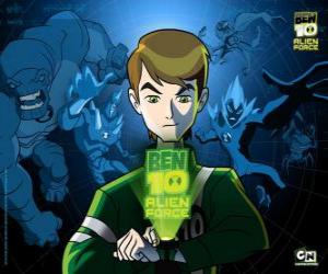 Puzzle de Ben 10 y aliens